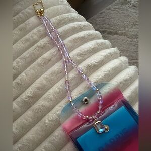 BAR By Alexa Rae Beaded Necklace with pendent magnetic